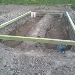 Foundation made of timber for a polycarbonate greenhouse: installation from scratch in stages