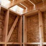 The warm corner of a frame house must be built according to SNiP standards