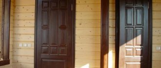 Установка дверей в деревянном доме - сложный и ответственный процесс